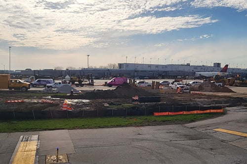 Stormwater and wastewater pump station at O’Hare International Airport