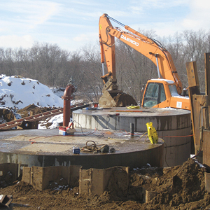 Sandyville Concrete Pump Station