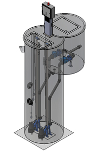 Fiberglass Integrated Pump Station
