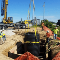 Dayton Airport Tank Install