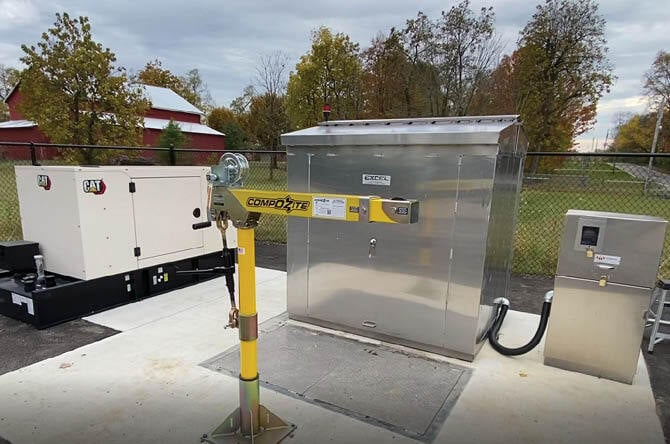T1 - Vandalia Dog Leg Rd - Pump Station Complete
