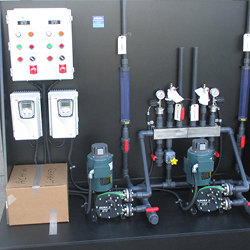 Fremont WWTP Chemical Feed Skid - Package Pump System